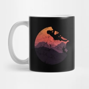 Climbing mountains Mug